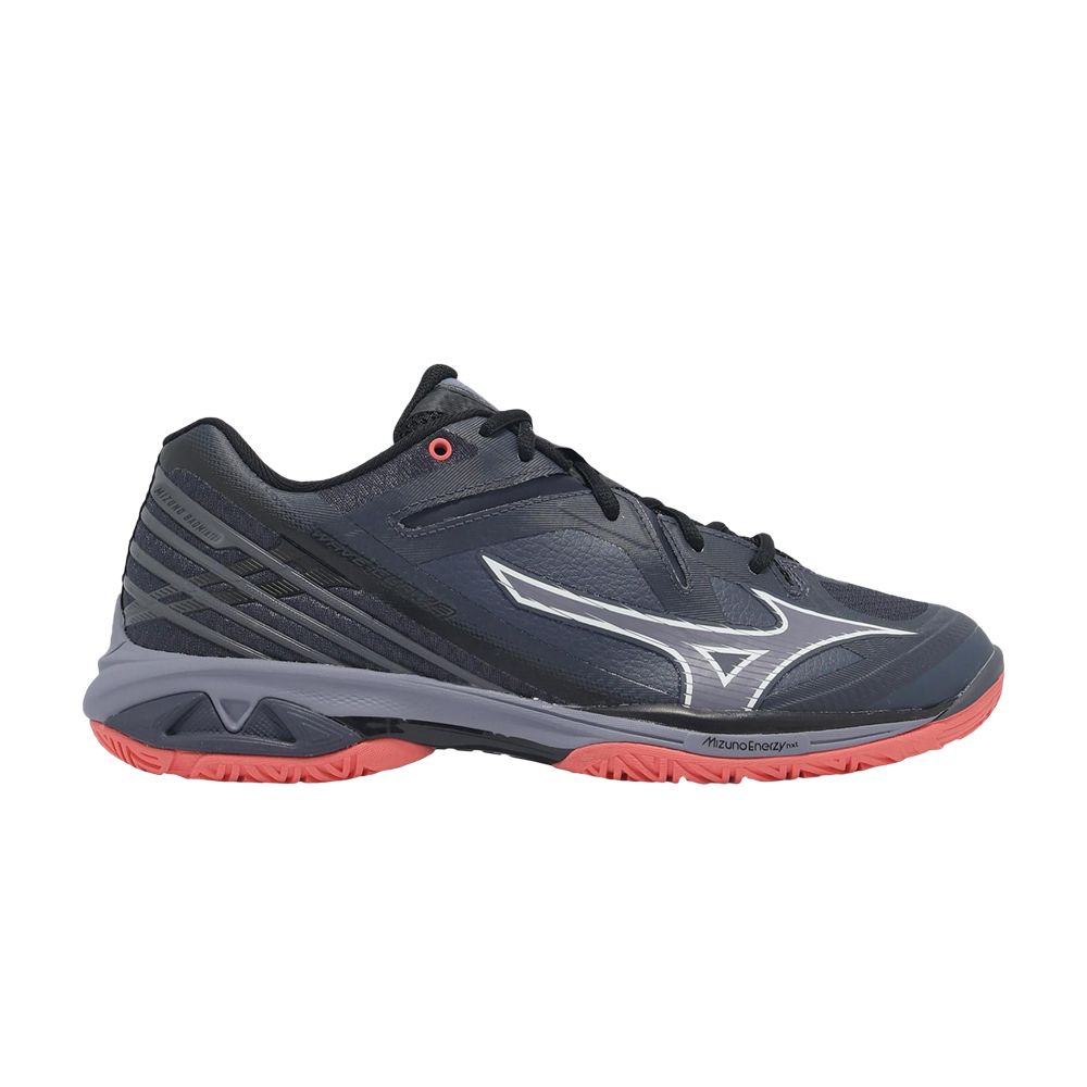 Pre-owned Mizuno Wave Claw 3 Wide 'odyssey Grey Calypso Coral' | Men's Size 8.5 In Gray
