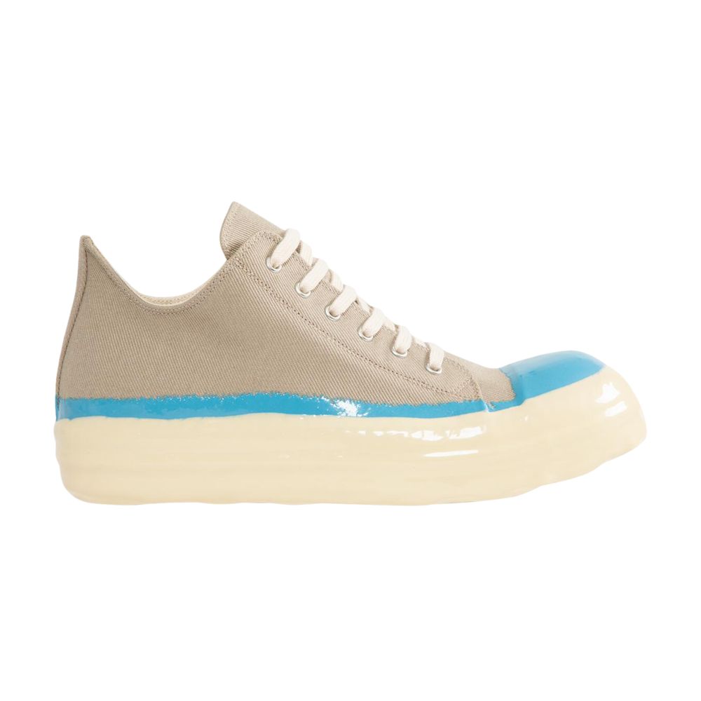 Pre-owned Rick Owens Concordians Drkshdw Sneaks Low 'dirty Pearl Light Blue' | Grey | Men's Size 44 In Gray