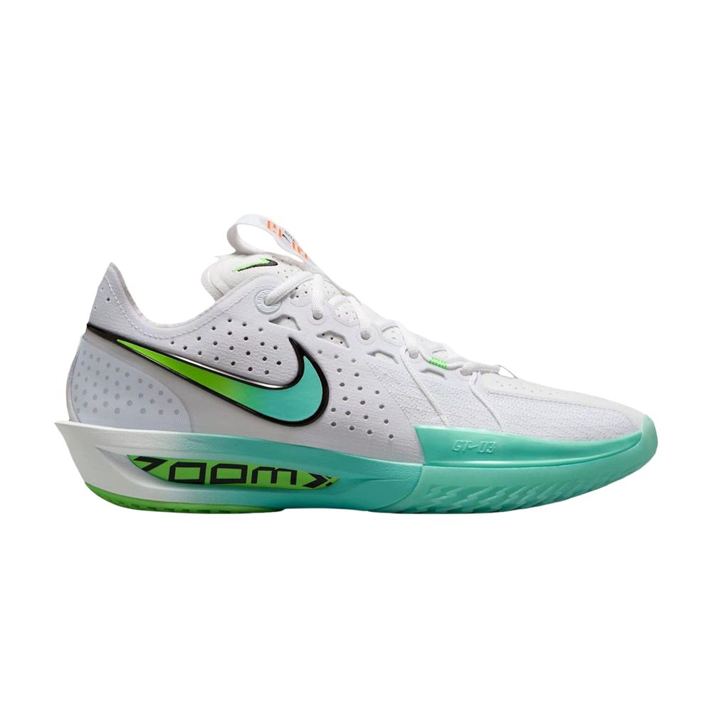 Nike Air Zoom GT Cut 3 EP 'Bleached Turquoise' | White | Men's Size 13 - DV2918-107