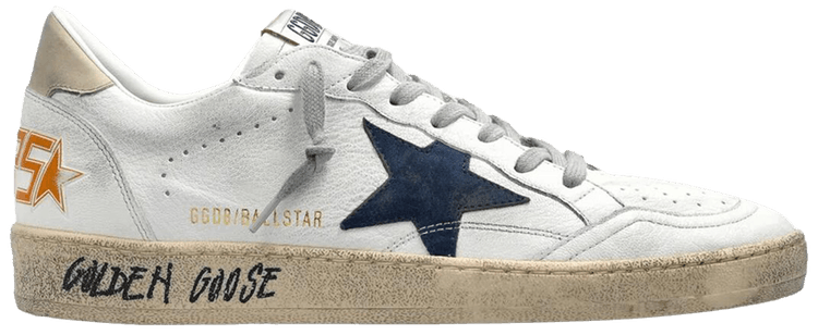 Golden Goose Ball Star White Blue Ice