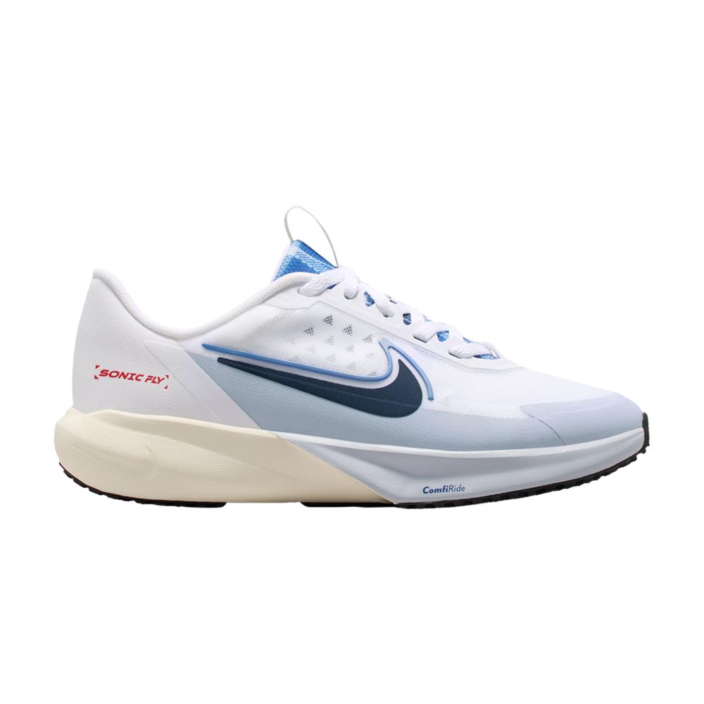 Nike Sonic Fly GS 'White Midnight Navy' | Kid's Size 4.5 - IH7335-140