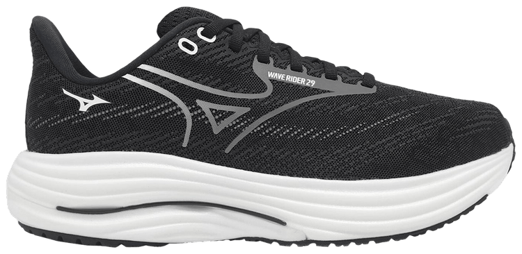 Mizuno Wave Rider 29 Super Wide Black White