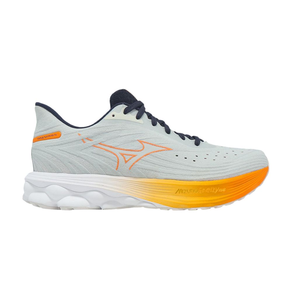 Pre-owned Mizuno Wave Skyrise 6 'mercury' | Grey | Men's Size 9.5 In Gray