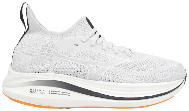 Buy Mizuno Neo Zen 'Light Grey White Orange' - J1GC258652 | GOAT IT