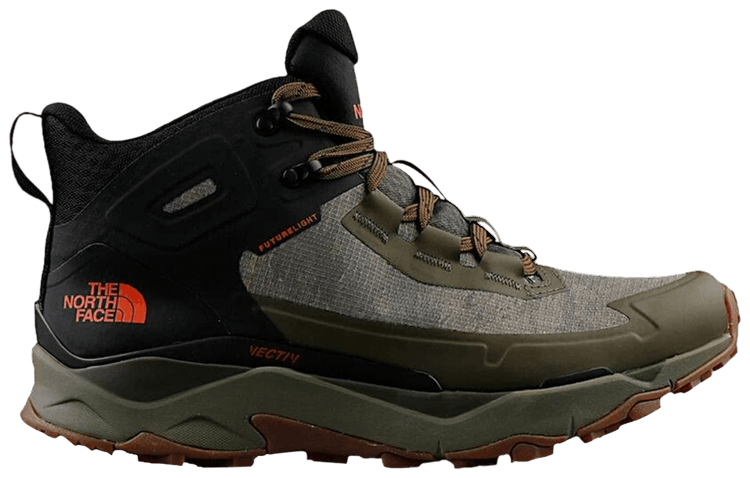The North Face Vectiv Exploris Mid Military Olive