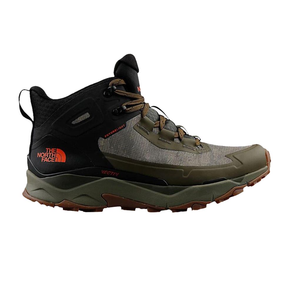 The North Face Vectiv Exploris Mid 'Military Olive' | Green | Men's Size 11 - NF0A4T2U0BL-110