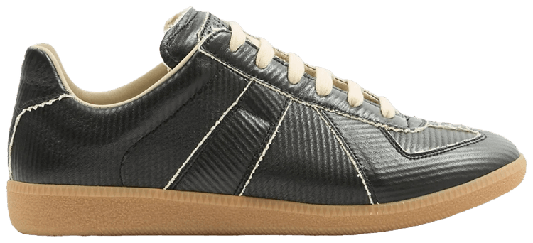 Buy Maison Margiela Replica 'Black Coated Leather' - S57WS0517