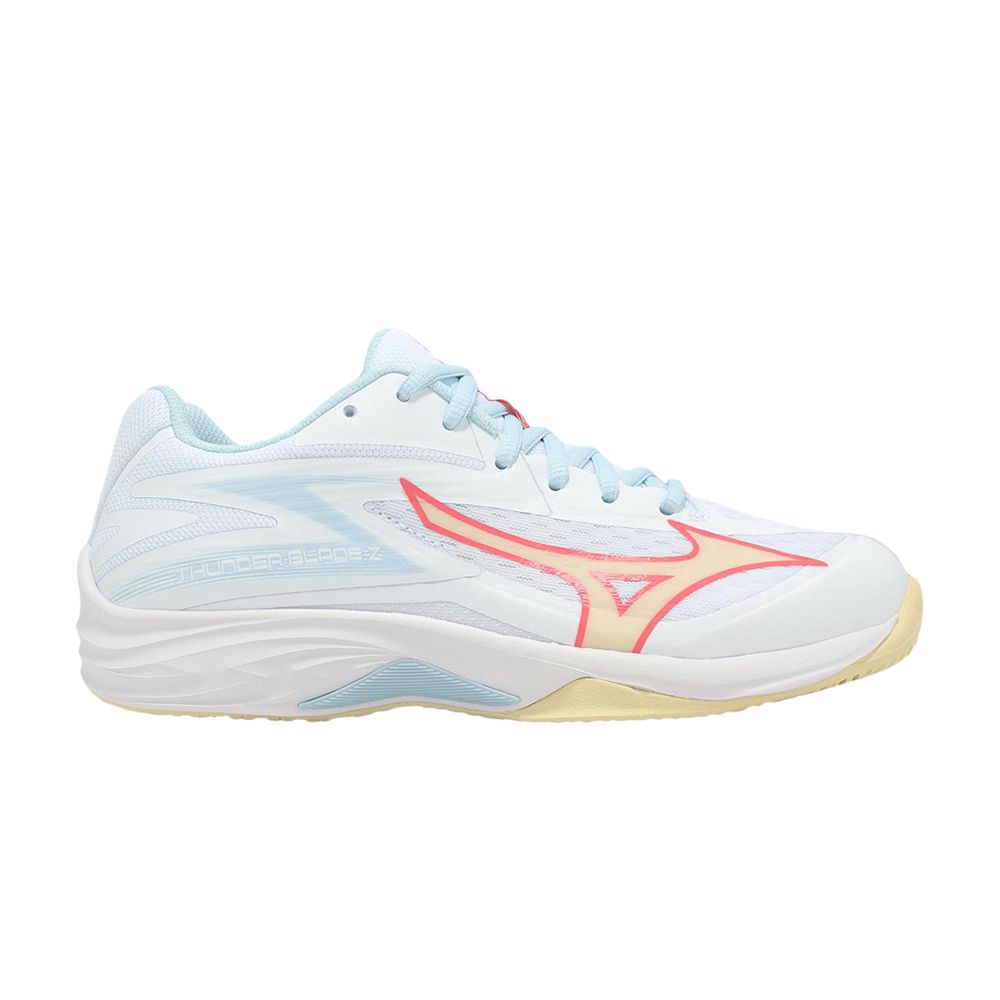 Pre-owned Mizuno Wmns Thunder Blade Z 'white Calypso Coral Pale Banana' | Women's Size 7.5