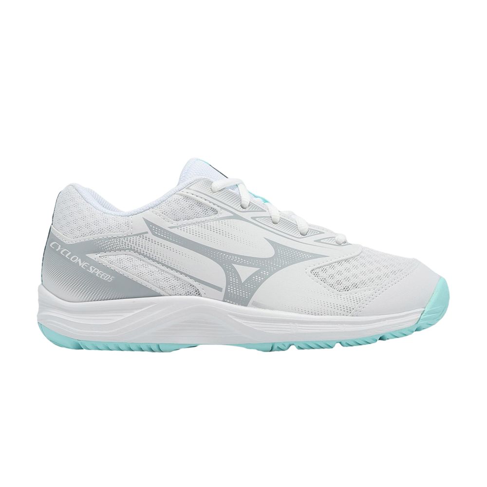 Pre-owned Mizuno Wmns Cyclone Speed 5 'white Blue Tint' | Women's Size 10.5