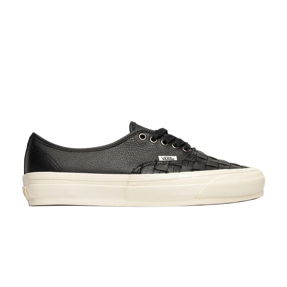 Vans Authentic Reissue 44 LX 'Woven Leather' | Black | Men's Size 10 - VN000D5KBLK1