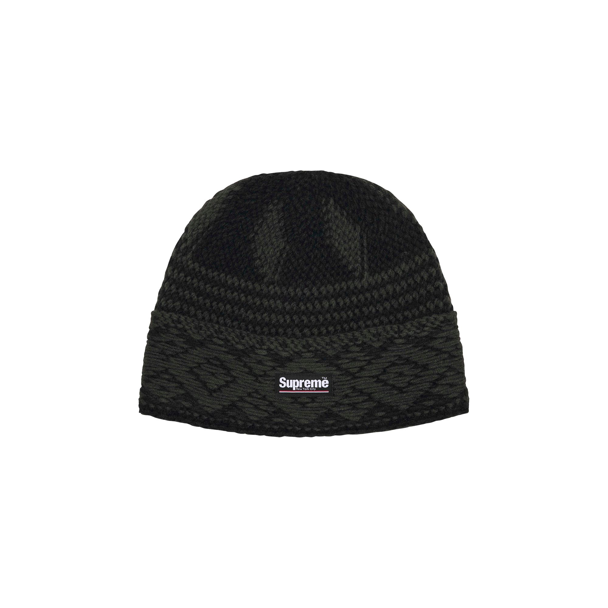 Pre-owned Supreme Diamond Beanie 'black' | Men's Size Onesize
