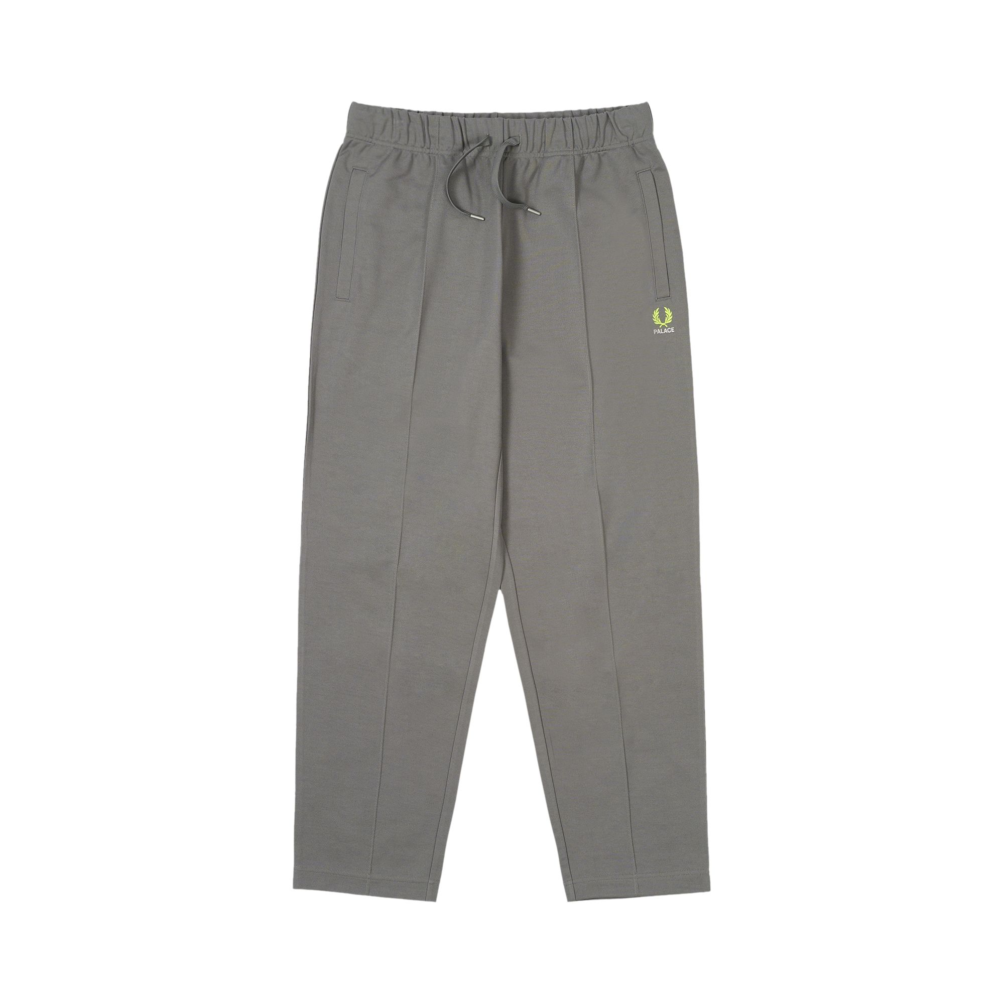 Pre-owned Palace X Fred Perry Track Pant 'feather' | Grey | Men's Size L In Gray