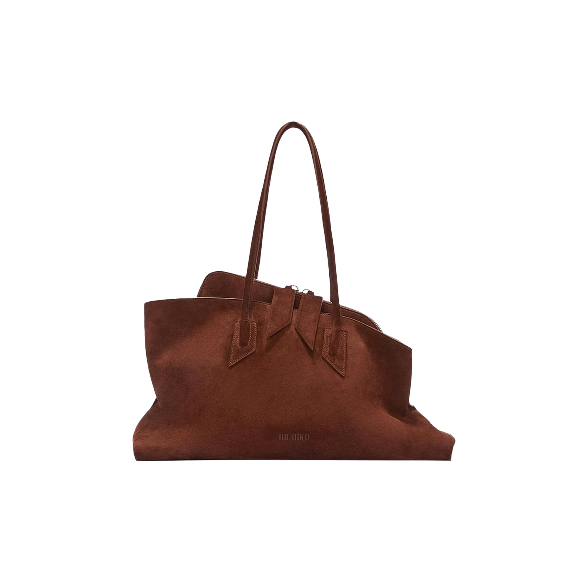 Pre-owned Attico La Passeggiata Medium Top Handle 'light Chocolate' | Brown | Women's Size Onesize