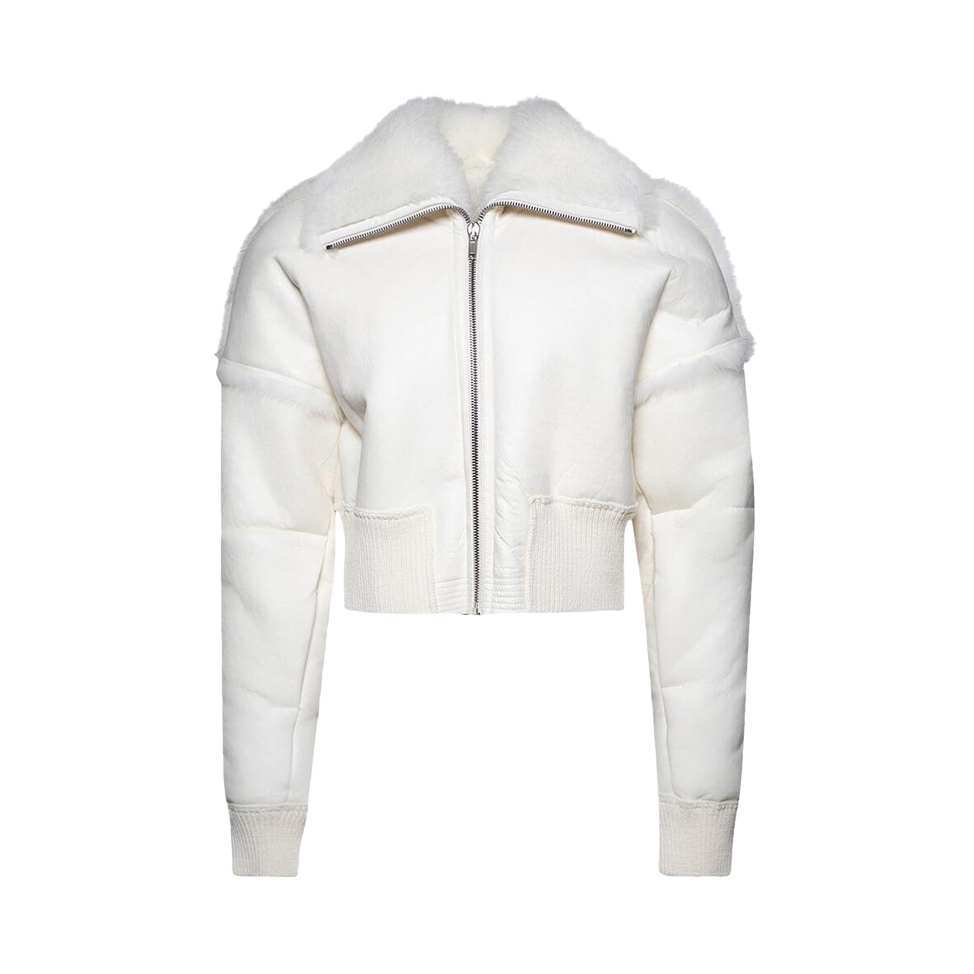 Click to view more detailed imagery on our partner's website Pre-owned Rick Owens Flight Jacket 'milk' | White | Men's Size 50