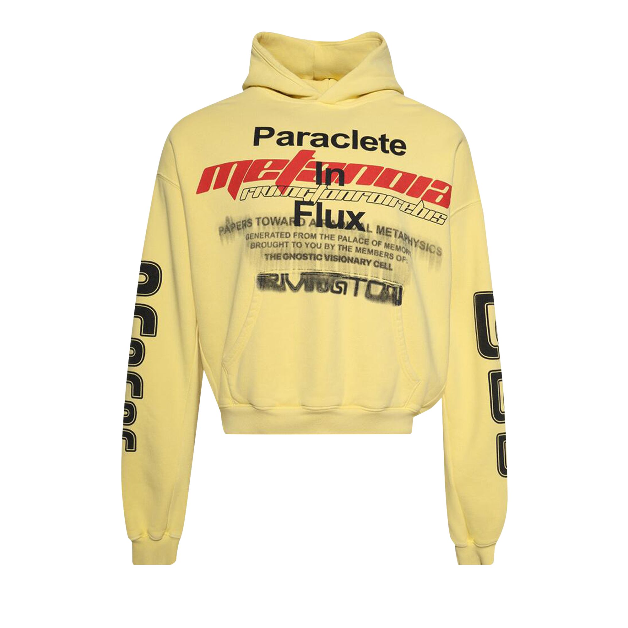 RIVINGTON ROI REBIS Pre-owned Paraclete Cva Hoodie 'meta Yellow' | Men's Size S