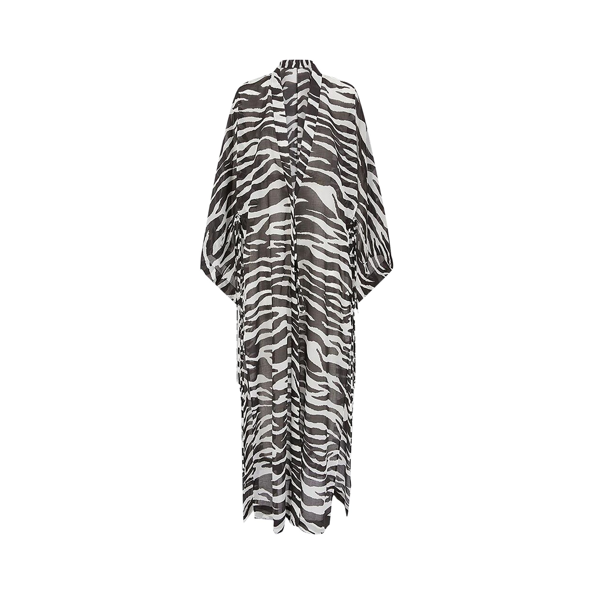 Pre-owned Attico Caftano 'white/black' | Women's Size 38