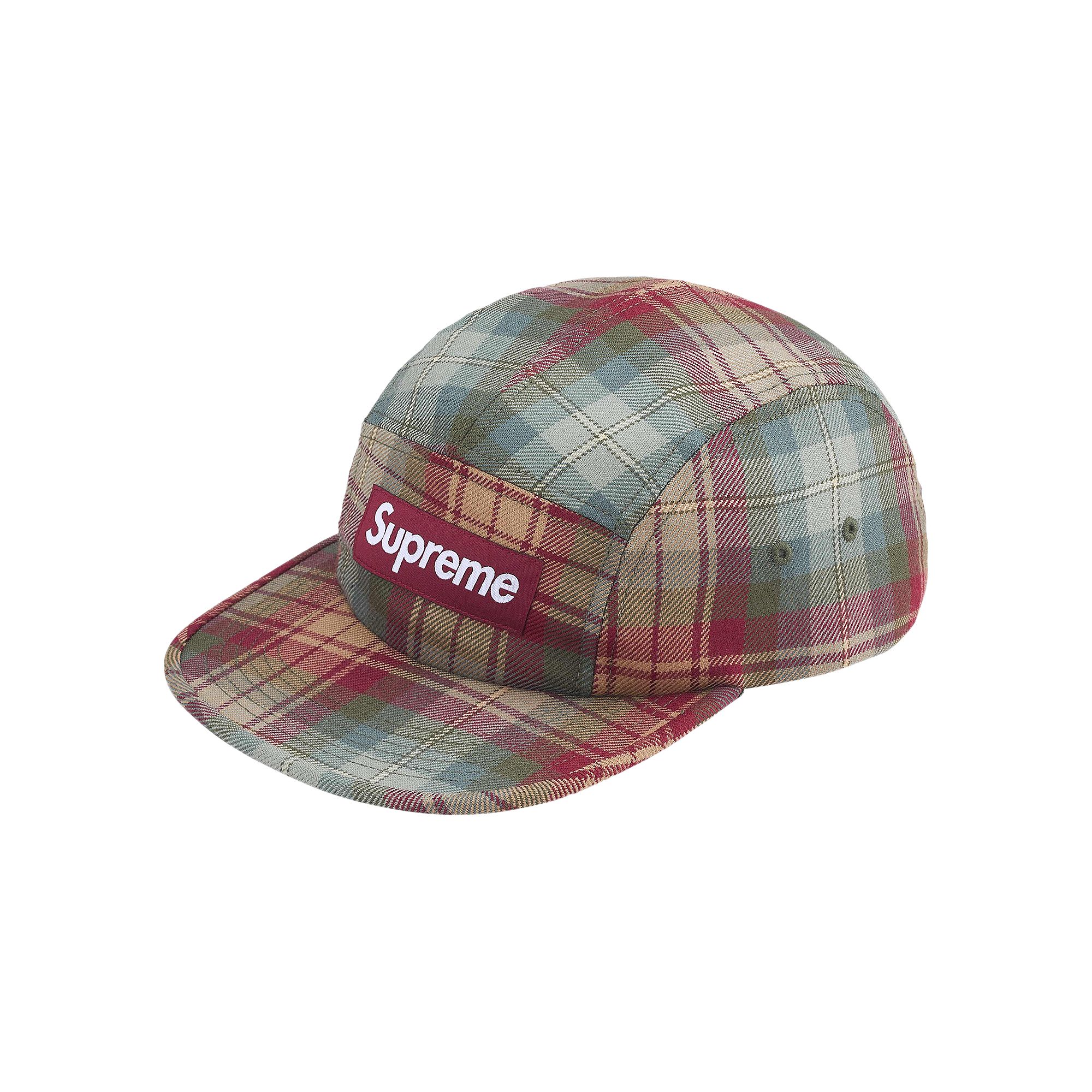 Pre-owned Supreme Lochcarron Camp Cap 'olive' | Green | Men's Size Onesize