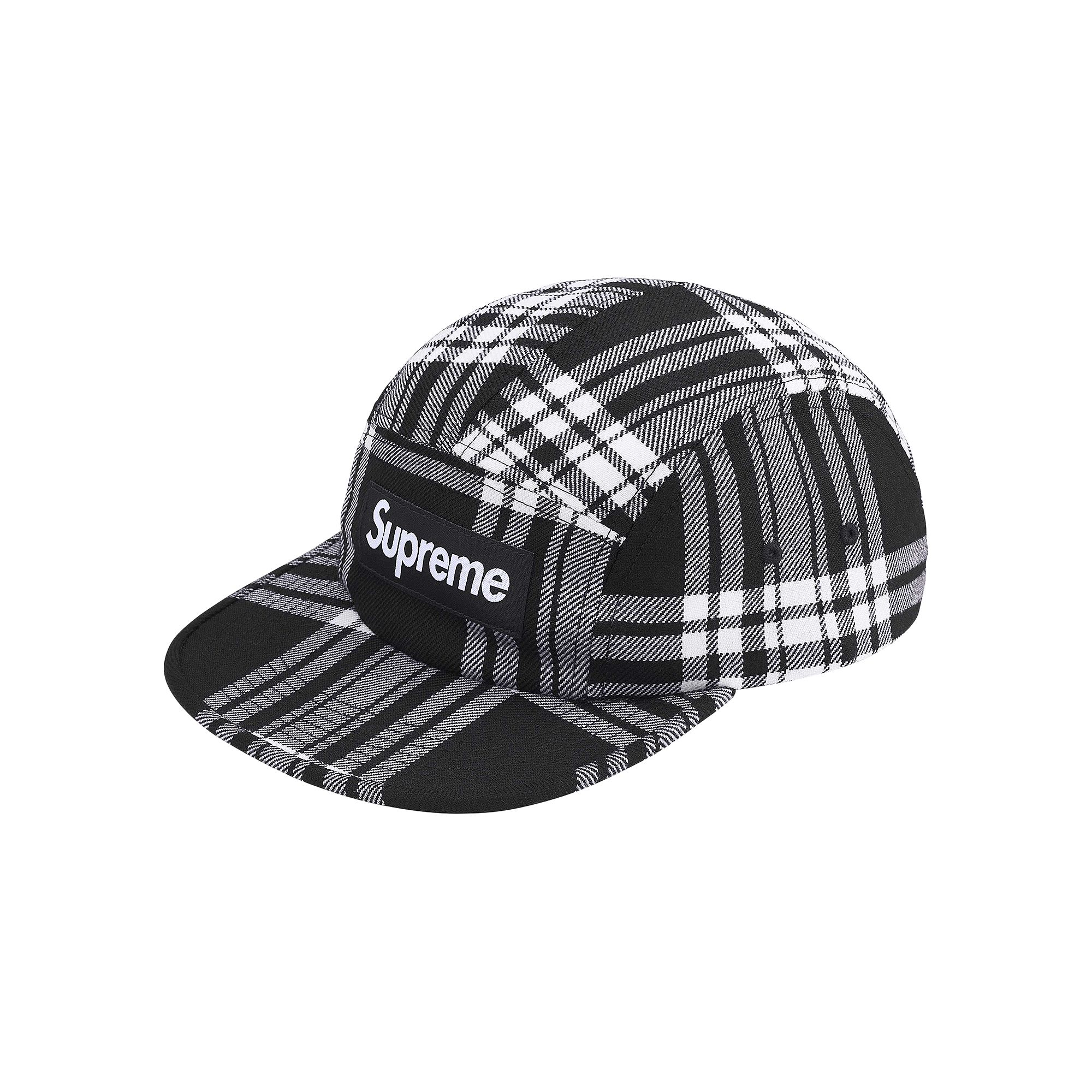 Pre-owned Supreme Lochcarron Camp Cap 'black' | Men's Size Onesize