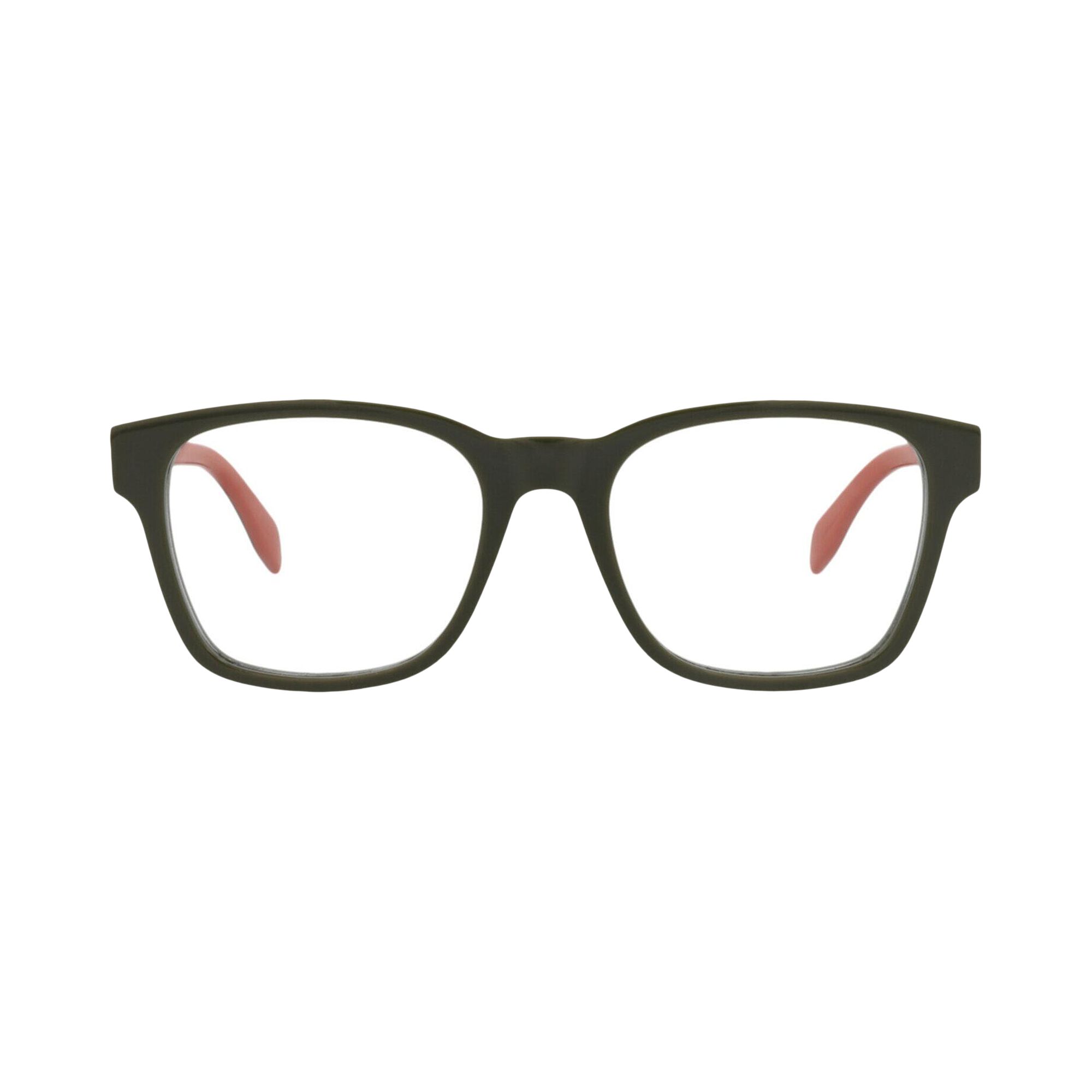 Pre-owned Alexander Mcqueen Square-frame Acetate Optical Frames 'green Transparent' | Men's Size Onesize