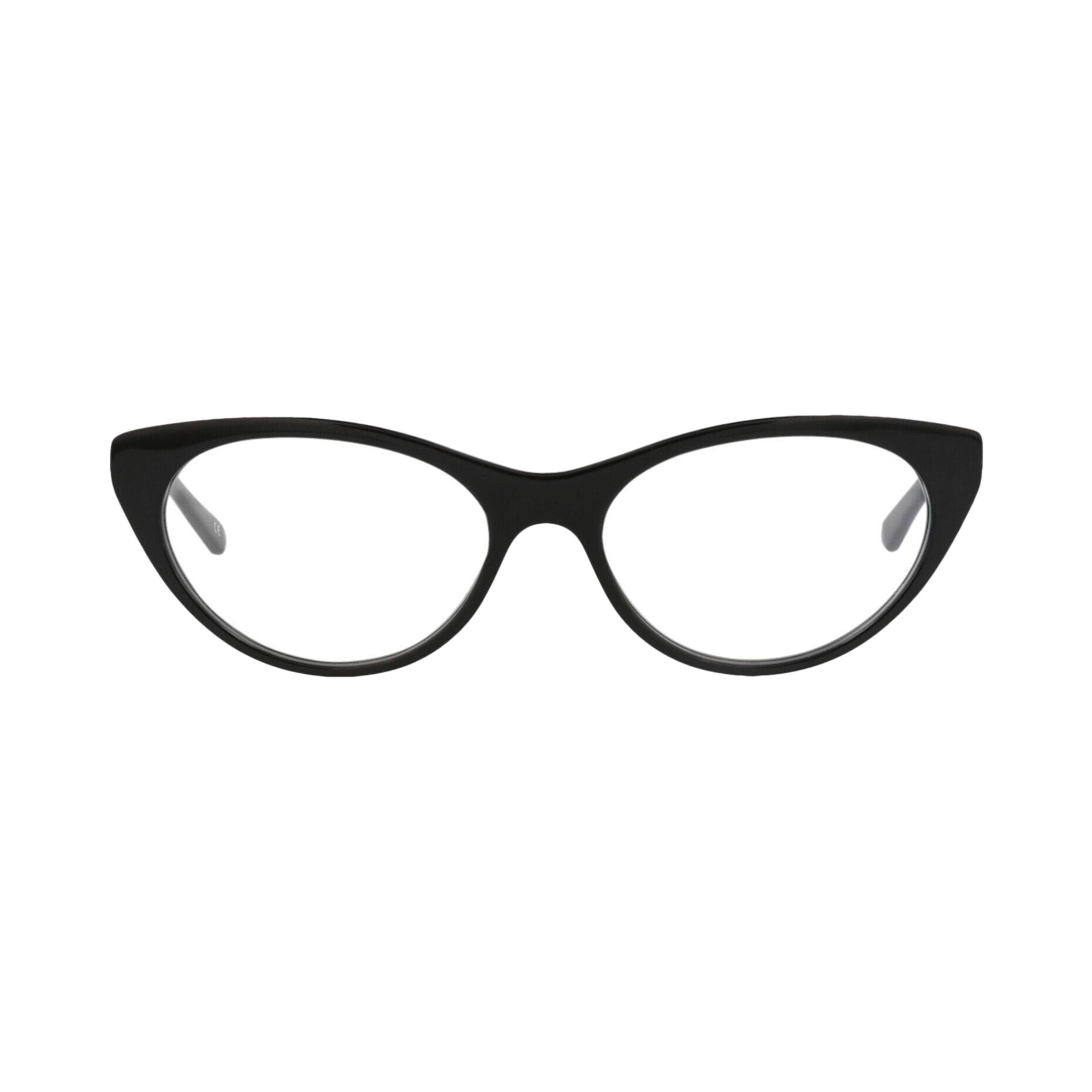 Pre-owned Balenciaga Cat Eye-frame Acetate Optical Frames 'black Transparent' | Multi-color | Women's Size One