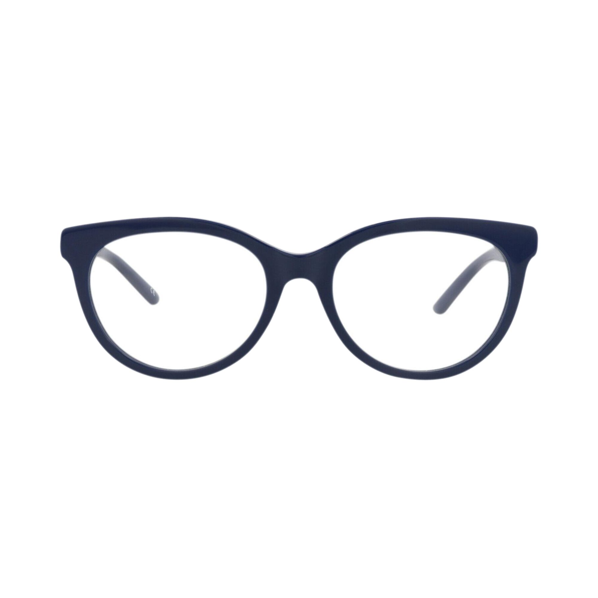 Pre-owned Balenciaga Round-frame Acetate Optical Frames 'blue Transparent' | Multi-color | Women's Size Onesiz