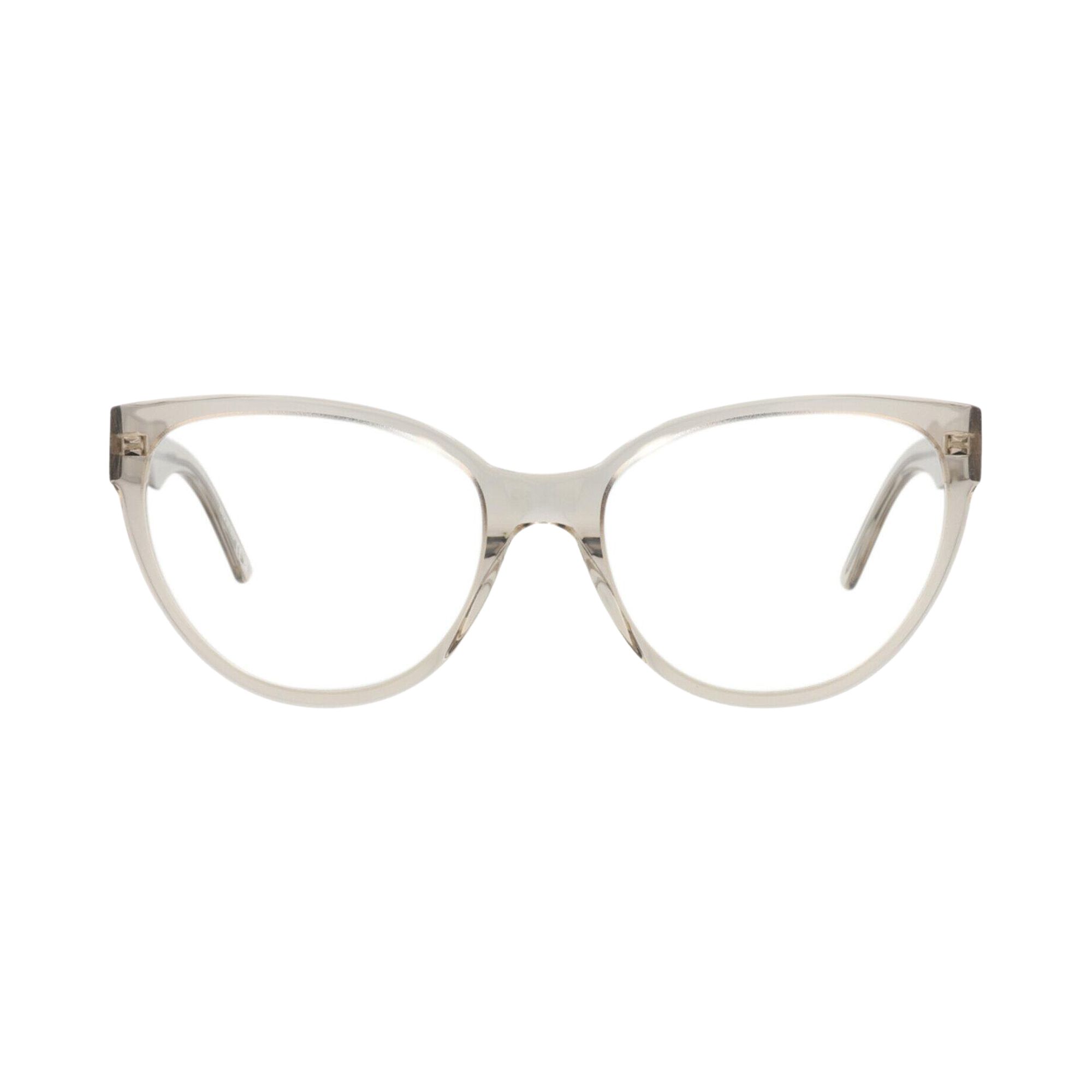 Pre-owned Balenciaga Cat Eye-frame Acetate Optical Frames 'beige Transparent' | Multi-color | Women's Size One
