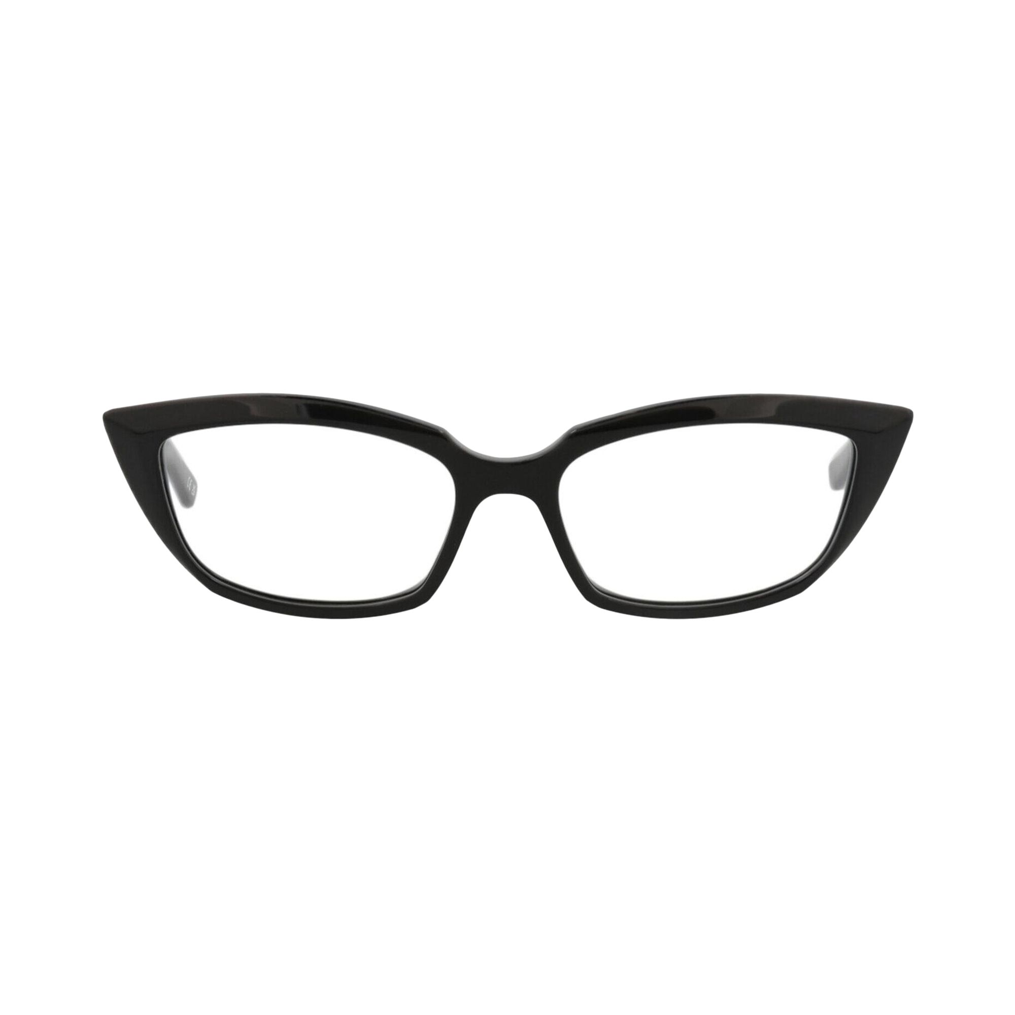 Pre-owned Balenciaga Cat Eye-frame Acetate Optical Frames 'black Transparent' | Multi-color | Women's Size One