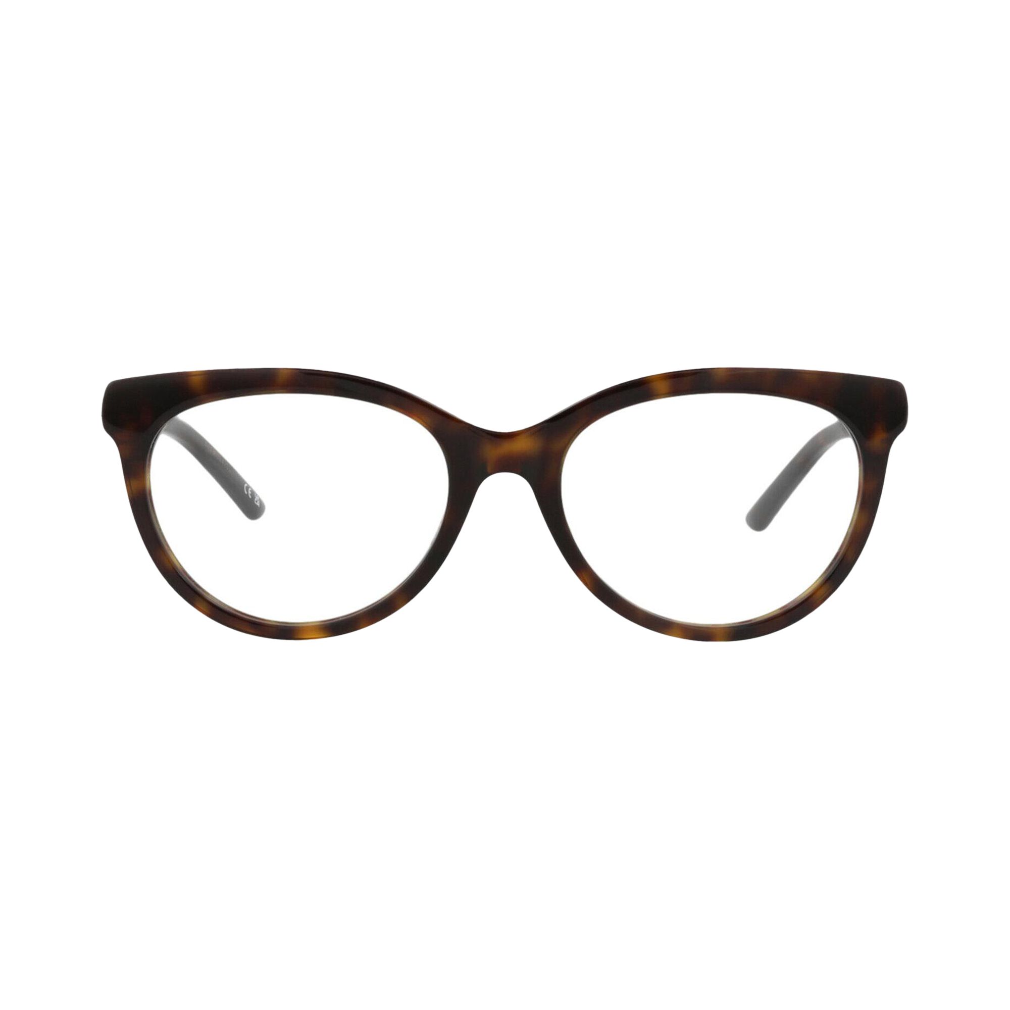 Pre-owned Balenciaga Round-frame Acetate Optical Frames 'havana Transparent' | Multi-color | Women's Size Ones