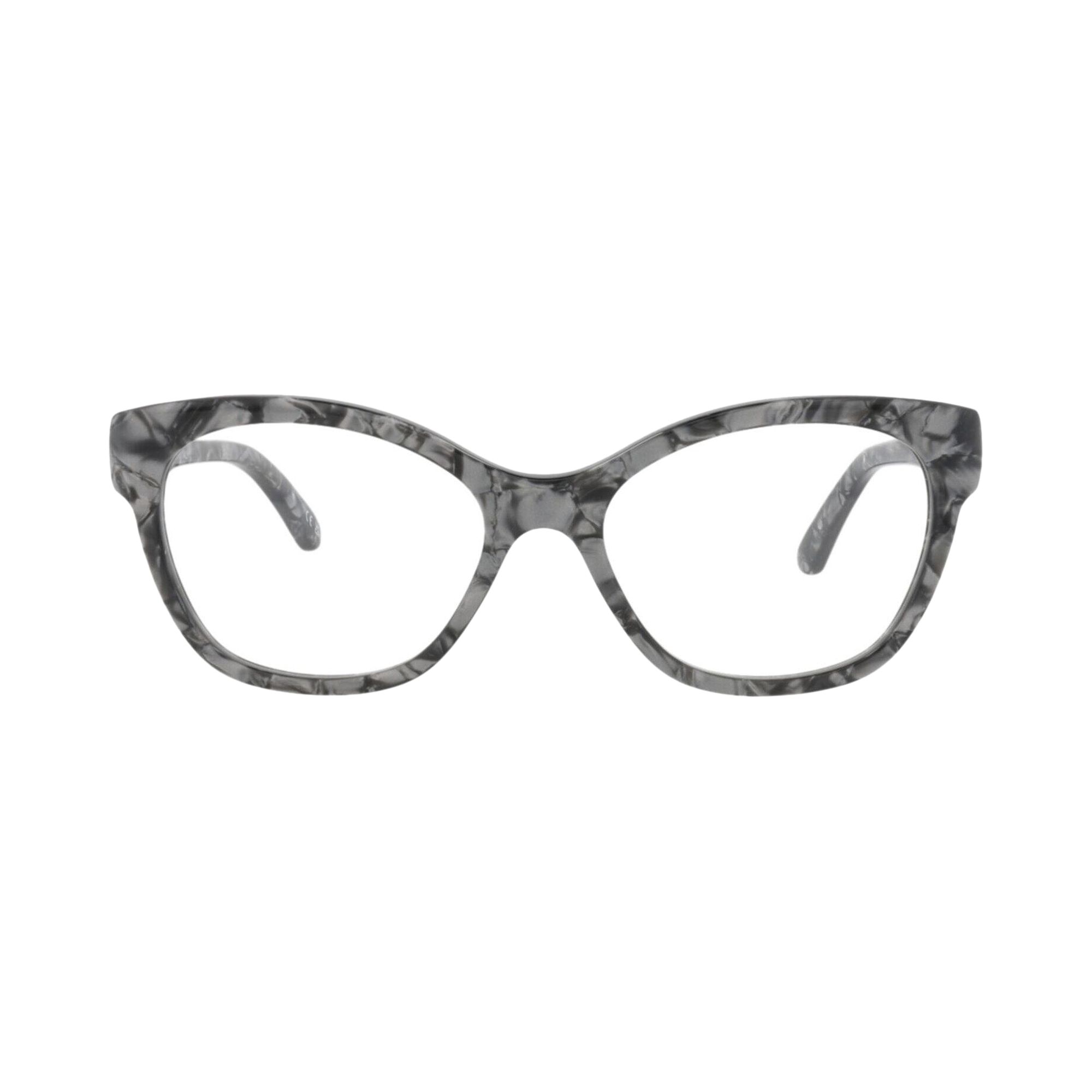 Pre-owned Balenciaga Cat Eye-frame Acetate Optical Frames 'grey Transparent' | Women's Size Onesize In Gray