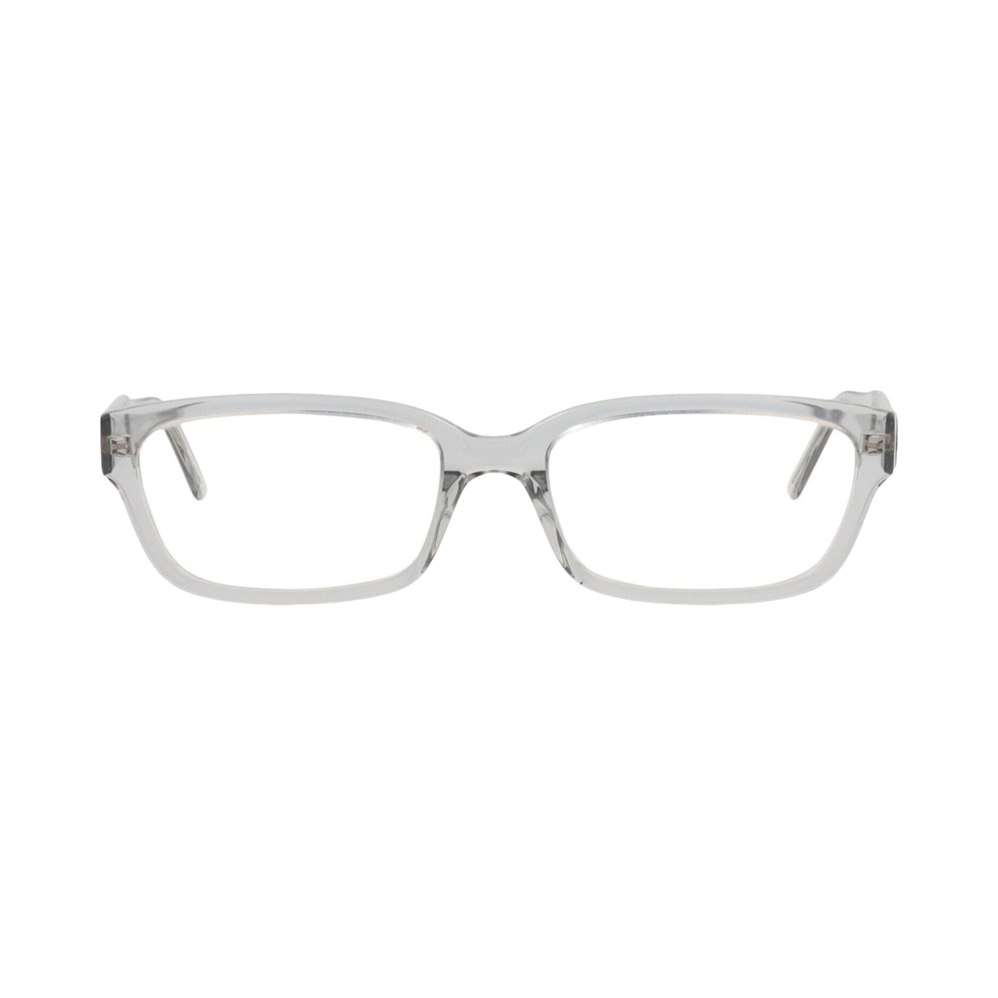 Pre-owned Balenciaga Square-frame Acetate Optical Frames 'grey Transparent' | Multi-color | Women's Size Onesi