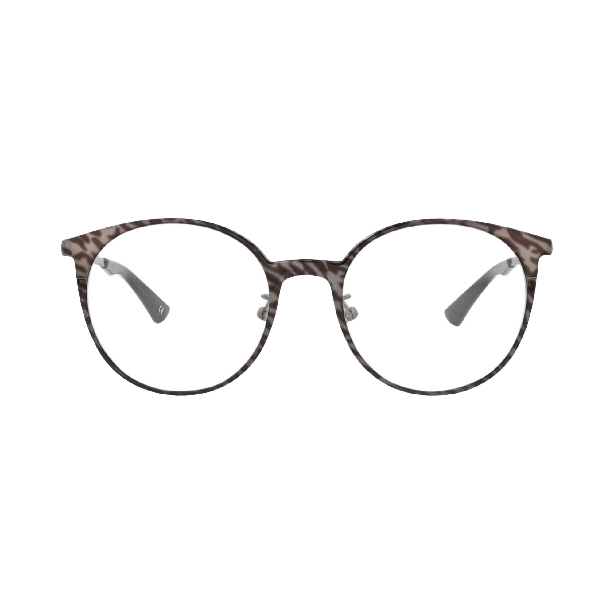 Pre-owned Balenciaga Round-frame Metal Optical Frames 'ruthenium Transparent' | Multi-color | Women's Size One