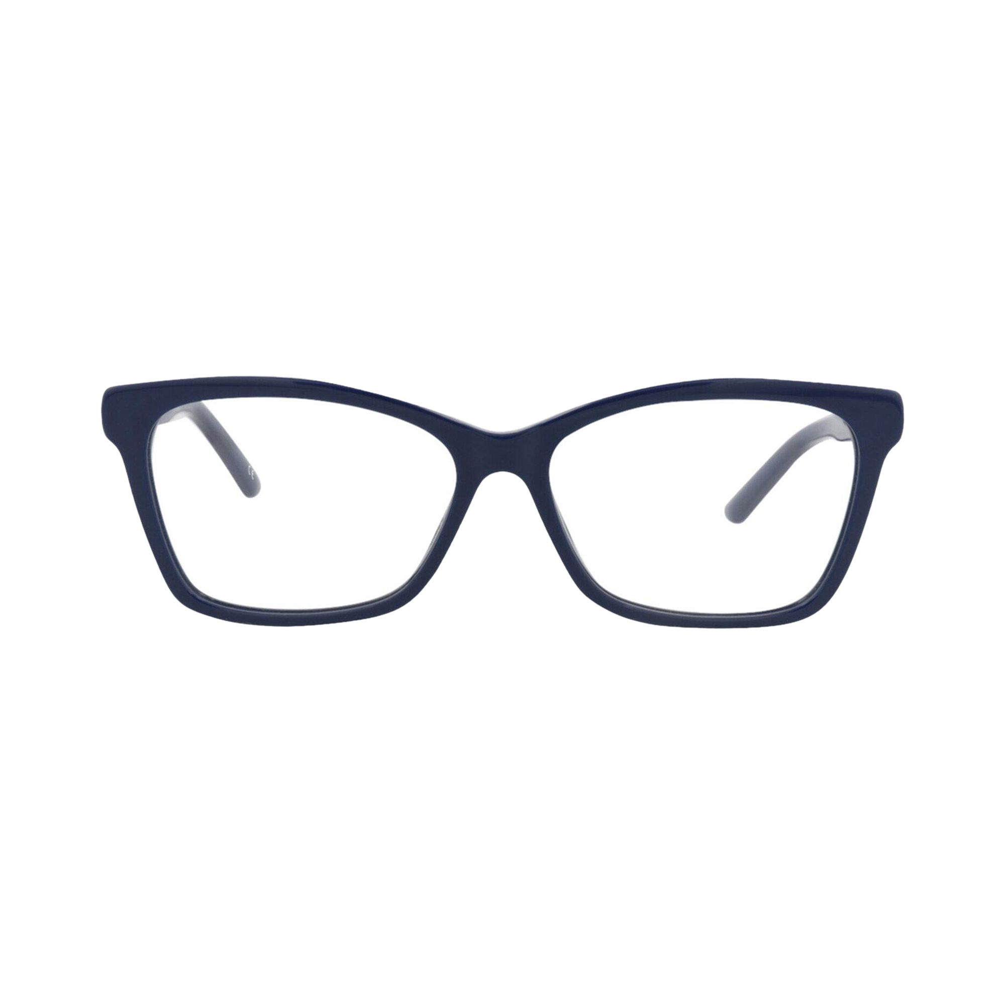 Pre-owned Balenciaga Square-frame Acetate Optical Frames 'blue Transparent' | Multi-color | Women's Size Onesi
