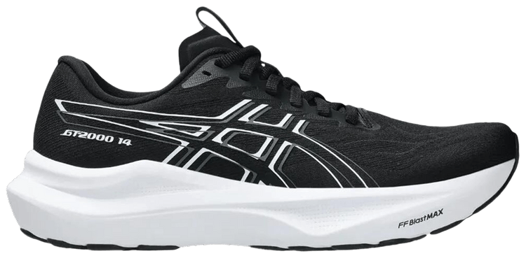 Asics Wmns GT 2000 14 Extra Wide Black White