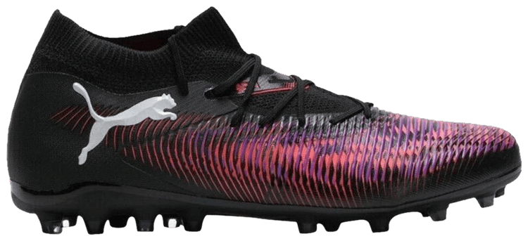 Puma Future 8 Match MG Black Glowing Red