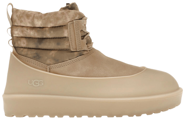 UGG Classic Mini Lace Up Weather Boot Mustard Seed