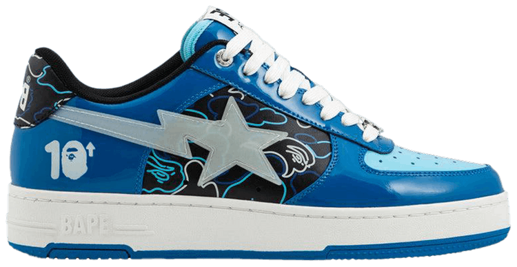 88Rising x Bapesta 2 Glow In The Dark Pack   Blue