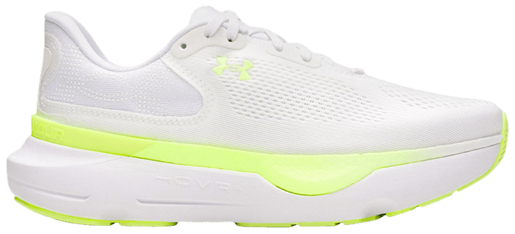 Under Armour Wmns HOVR Infinite Pro 2 White High Vis Yellow