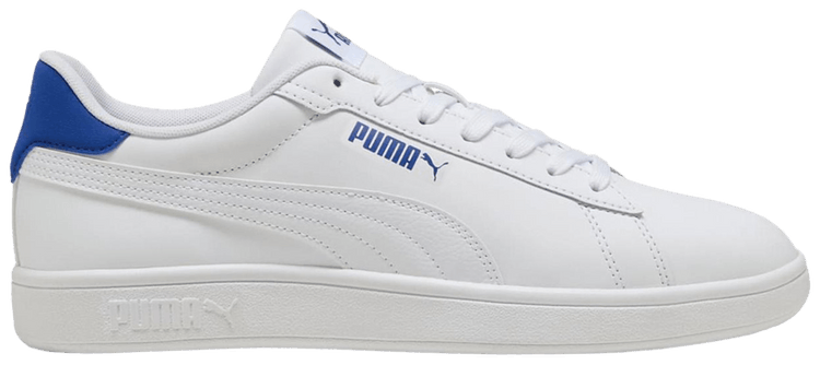Puma Smash 30 Leather White Vivid Blue