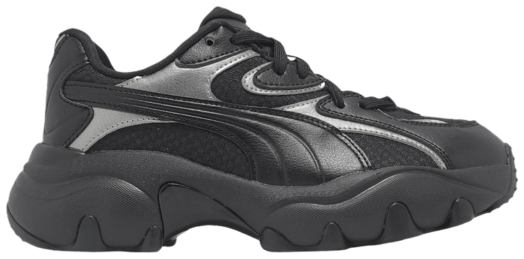 Puma Wmns Pulsar Lite Shimmery Black Aged Silver