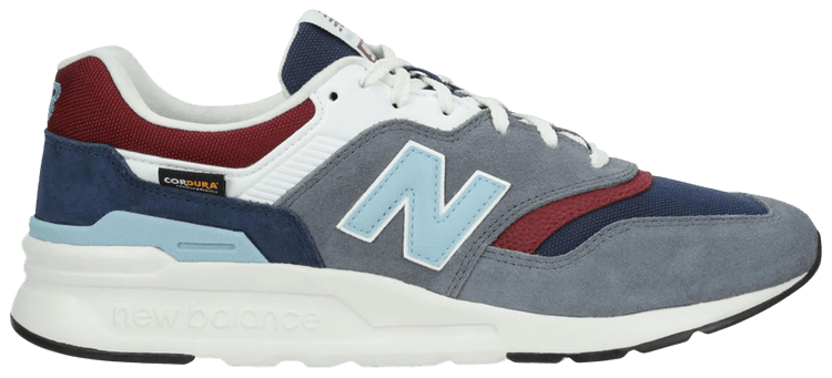 New Balance 997H Grey Burgundy Blue