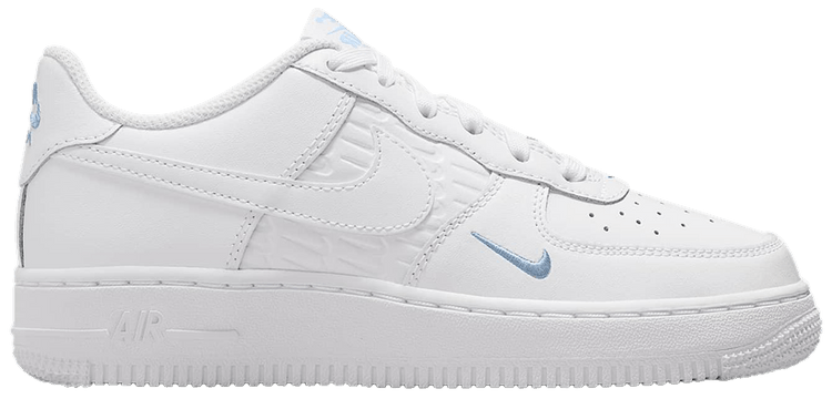 Nike Air Force 1 GS White Light Armoury Blue