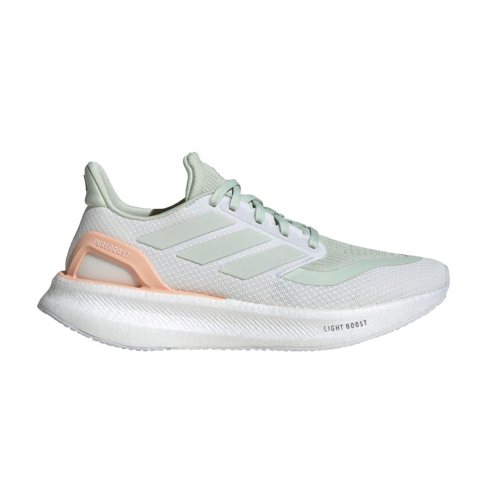 Pre-owned Adidas Originals Adidas Wmns Pureboost 5 'linen Green' | White | Women's Size 8