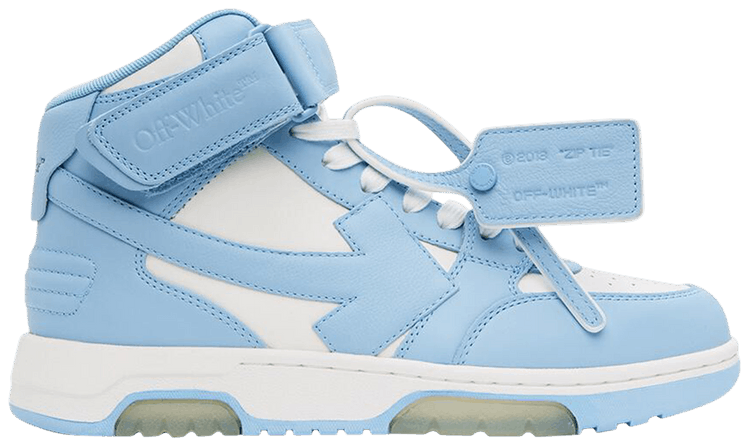 Off White Out Of Office Mid Light Blue White