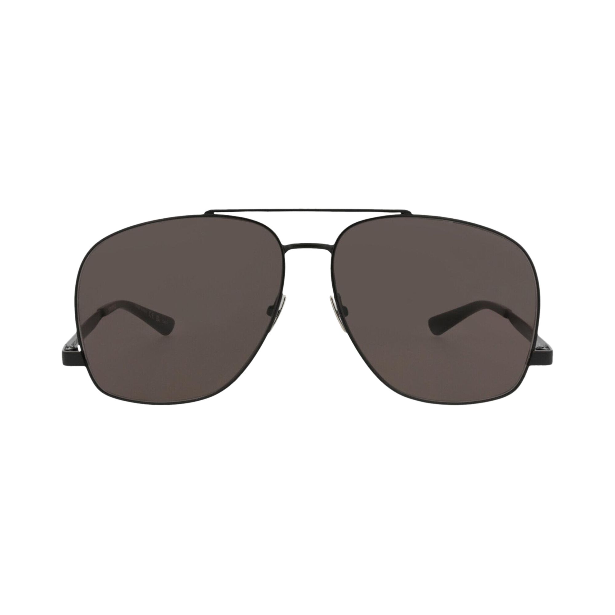 Pre-owned Saint Laurent Aviator-frame Metal Sunglasses 'black' | Women's Size Onesize