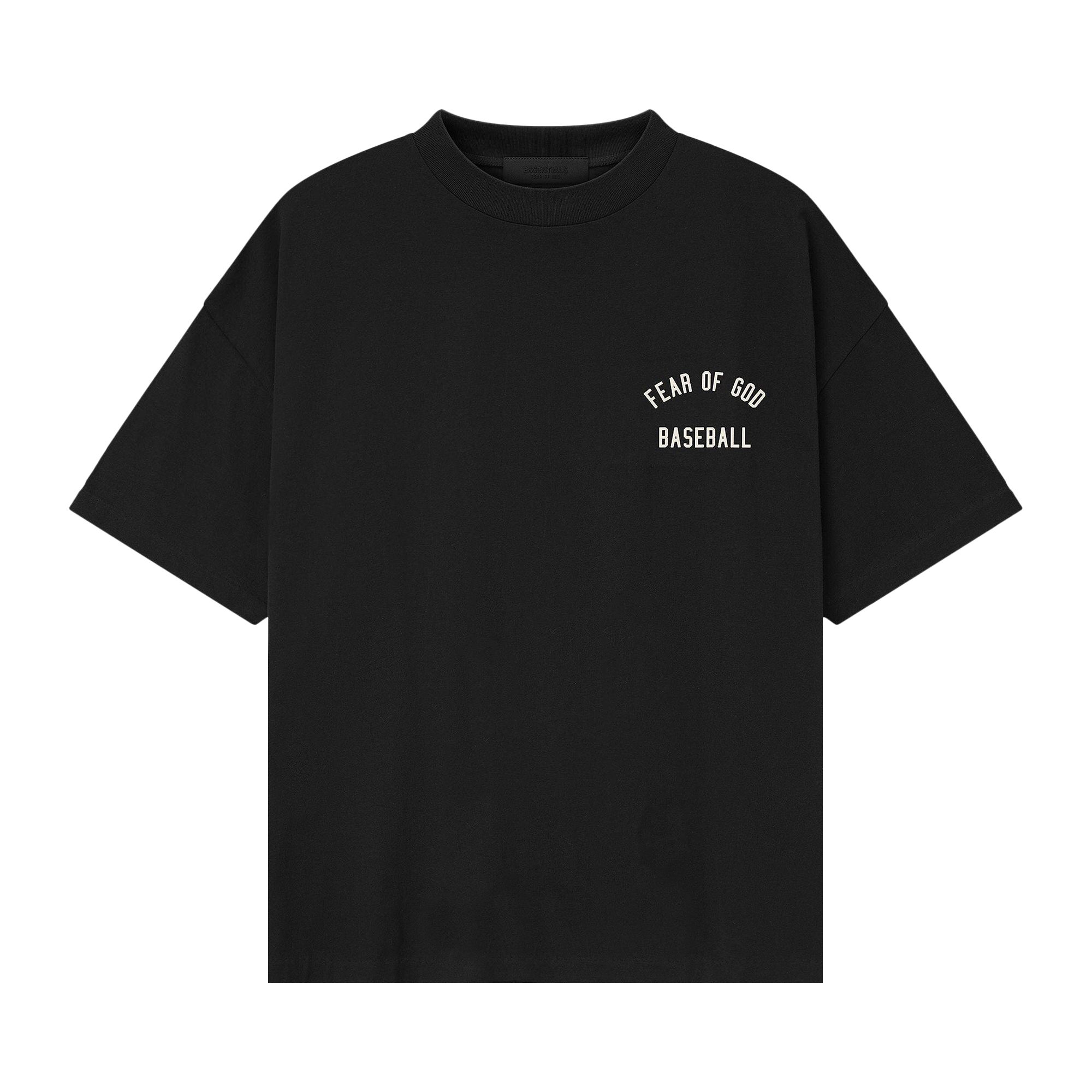 Pre-owned Essentials Fear Of God Mlb 90s Tee 'vintage Black' | Men's Size L
