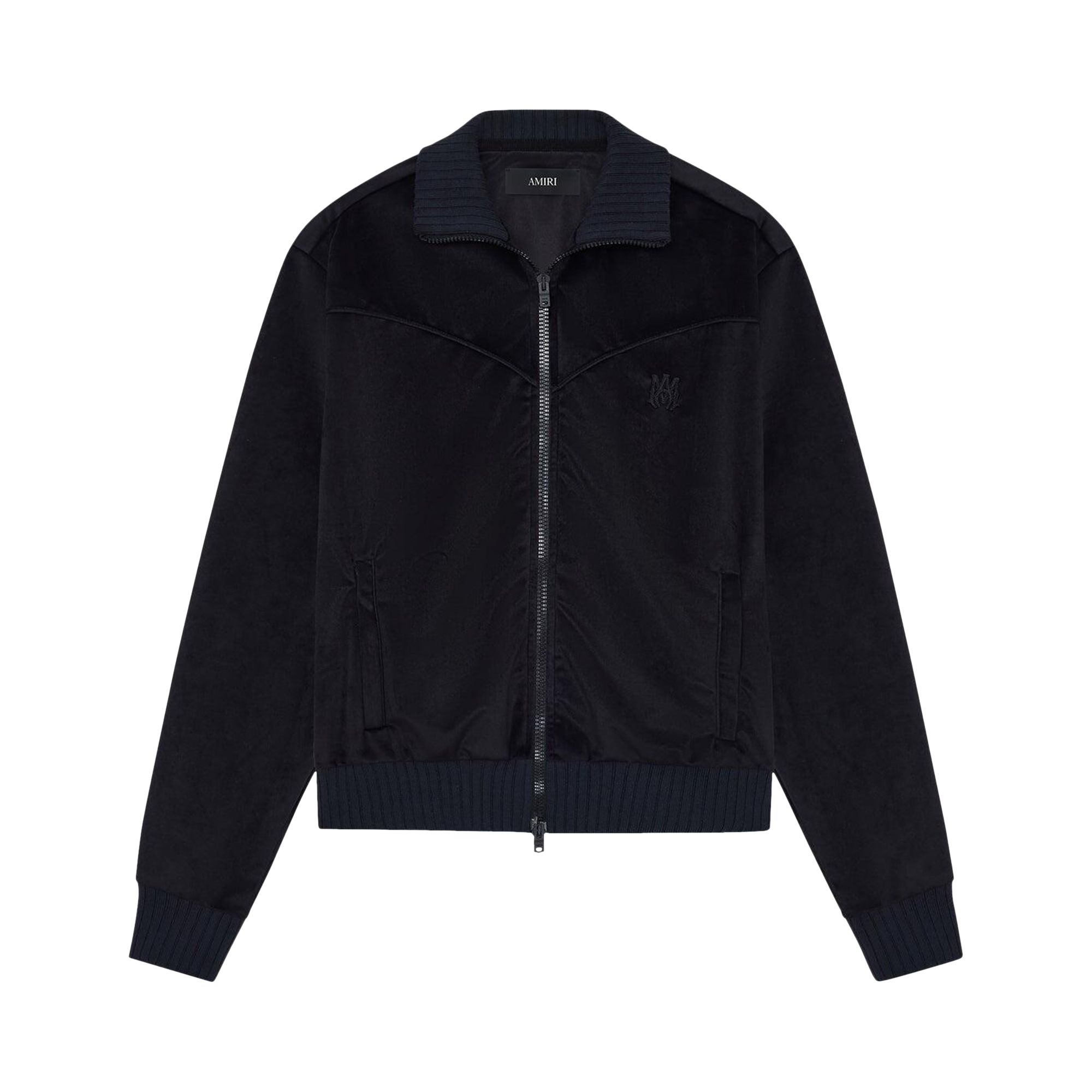 Pre-owned Amiri Velvet Track Jacket 'black' | Men's Size Xl
