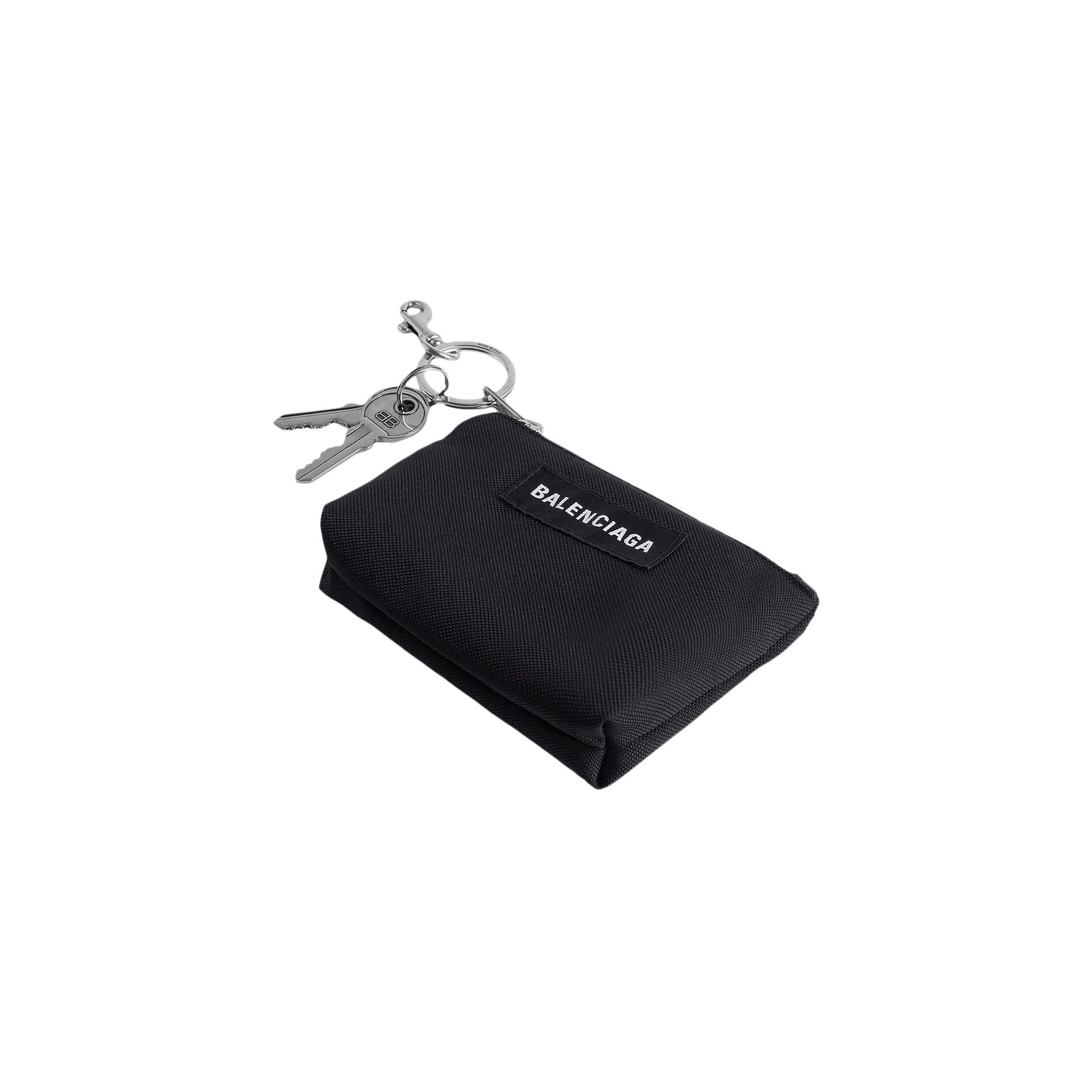 Pre-owned Balenciaga Charm Zipped Pouch 'black' | Men's Size Onesize