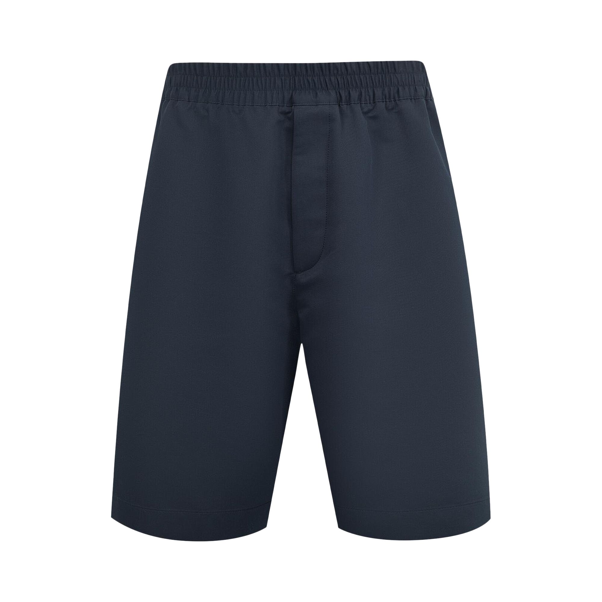 Pre-owned Bottega Veneta Twill Shorts 'abyss' | Blue | Men's Size M