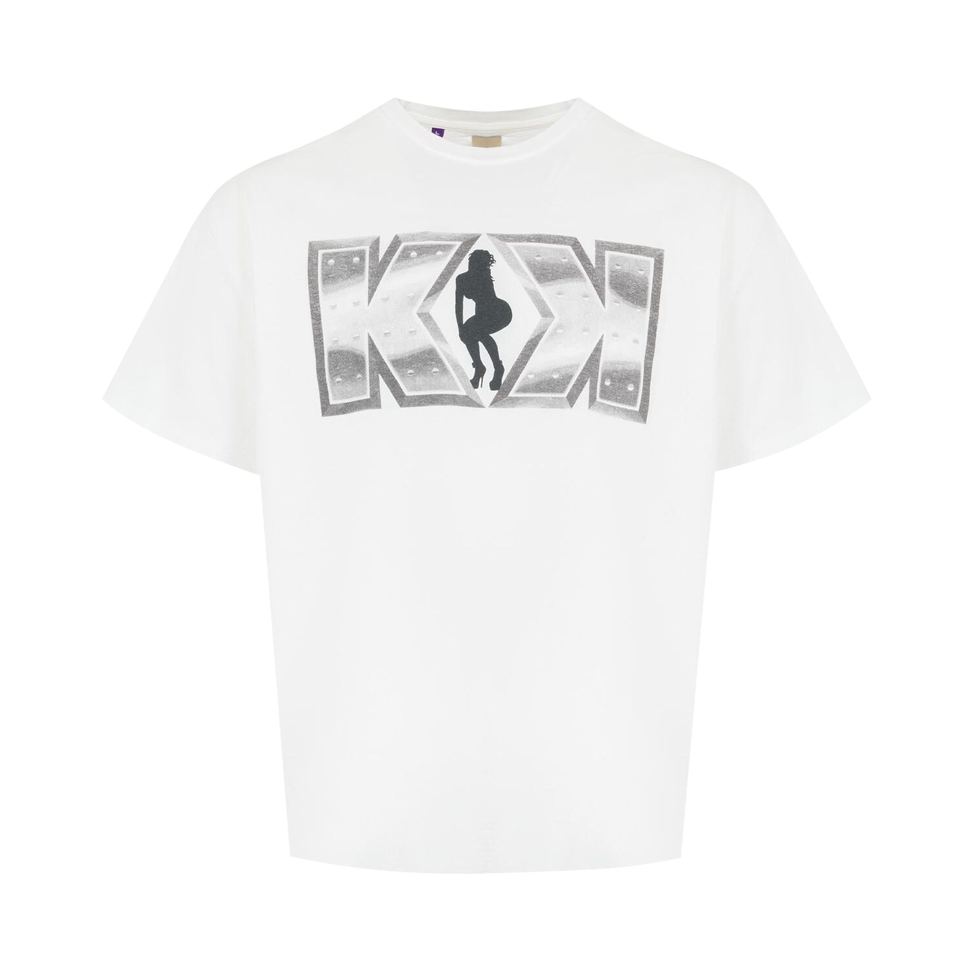 Pre-owned Gallery Dept. Funky Ass Records Tee 'clean White' | Men's Size M