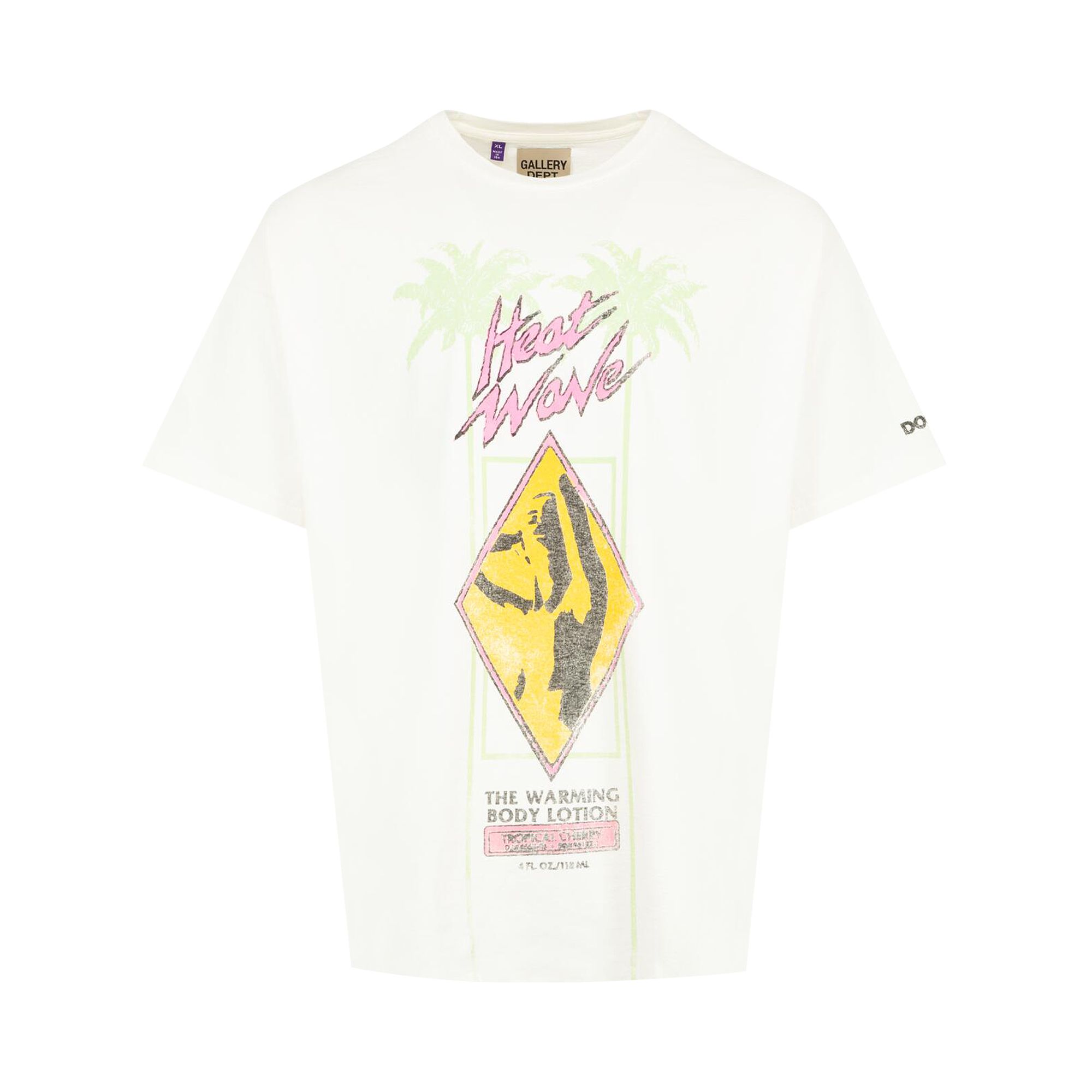 Pre-owned Gallery Dept. Doc Johnson: Heat Wave Tee 'light Archival White' | Men's Size M